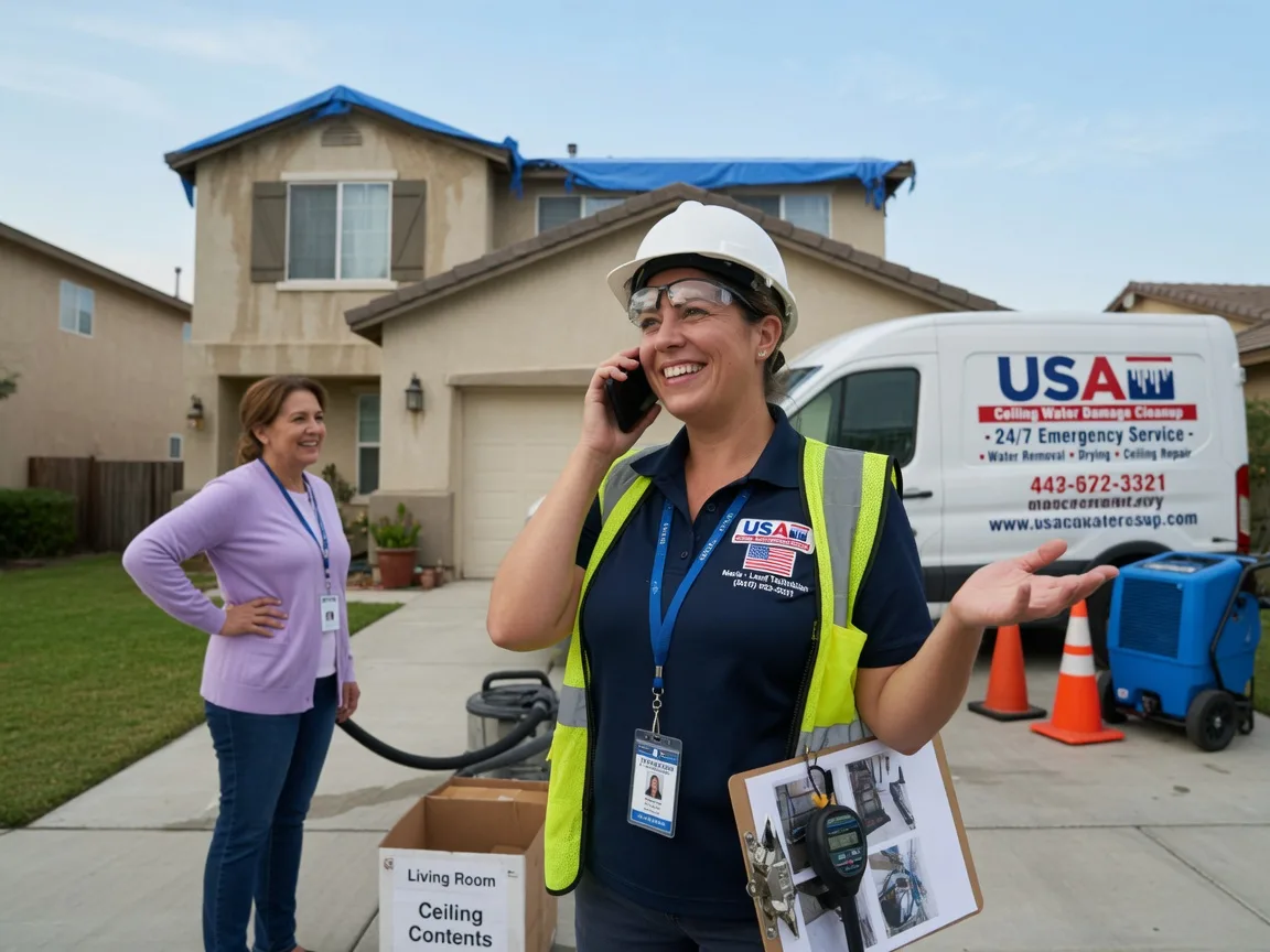Ceiling Water Damage Restoration Dunkerton, IA FAQs
